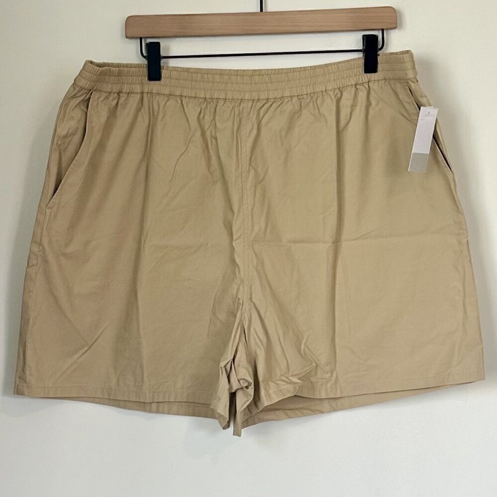 NWT BP by Nordstrom Casual Pull On Tan Shorts - Size: 1X